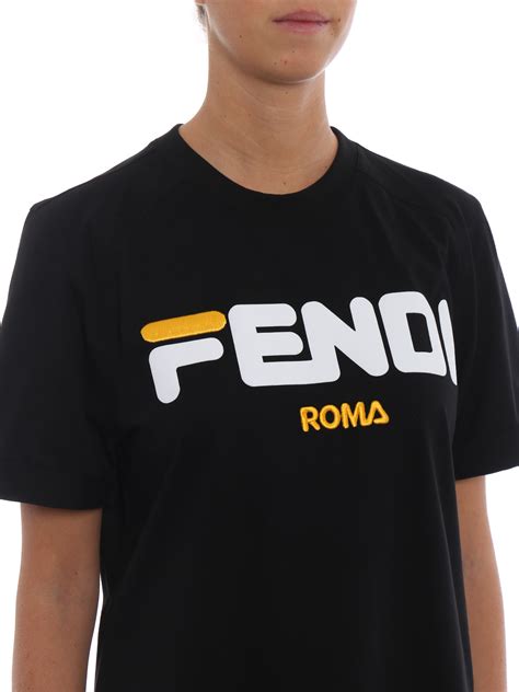 fila x fendi t shirt|FILA x Fendi clothing.